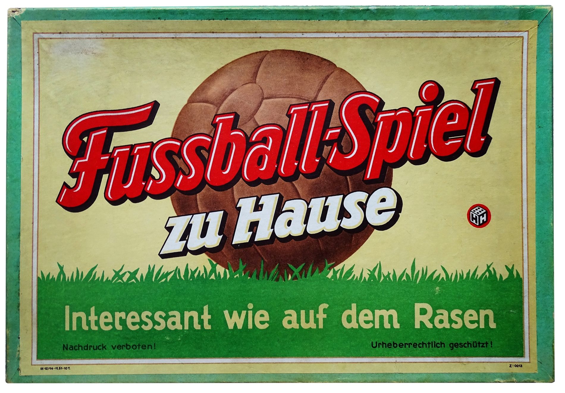 Fussball-Spiel zu Hause