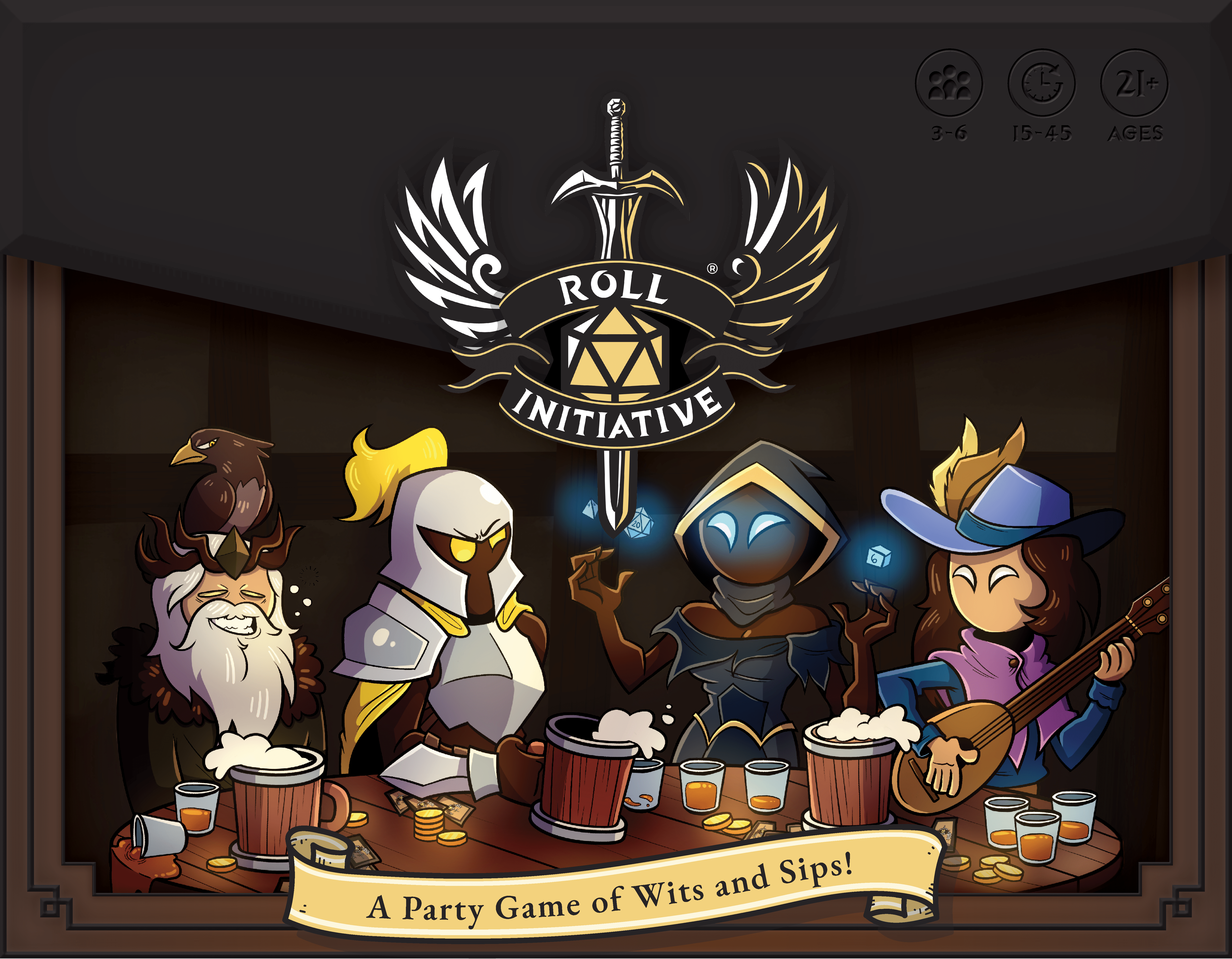 Roll Initiative: The Elimination Party Game!
