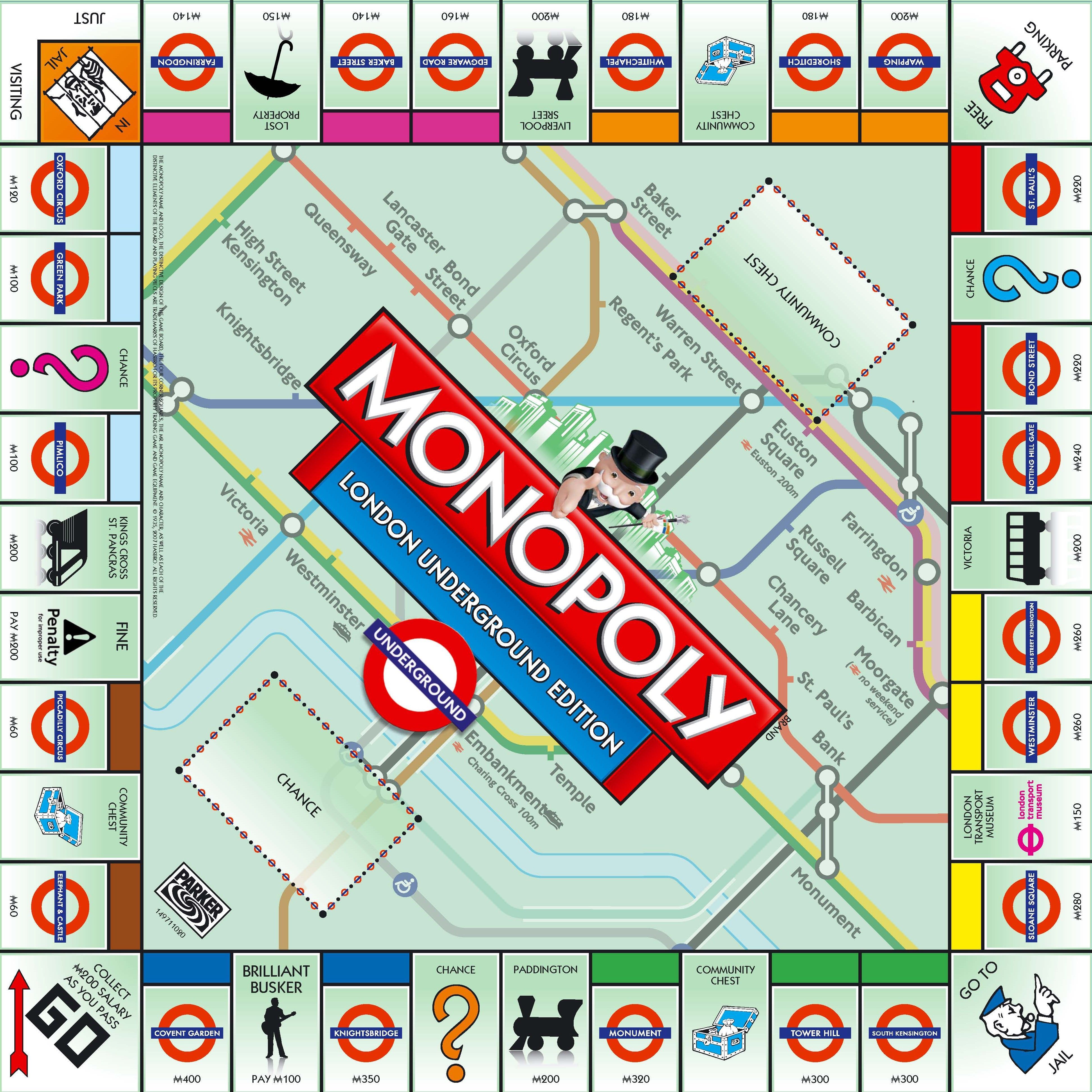 Monopoly London Underground Edition Image Boardgamegeek