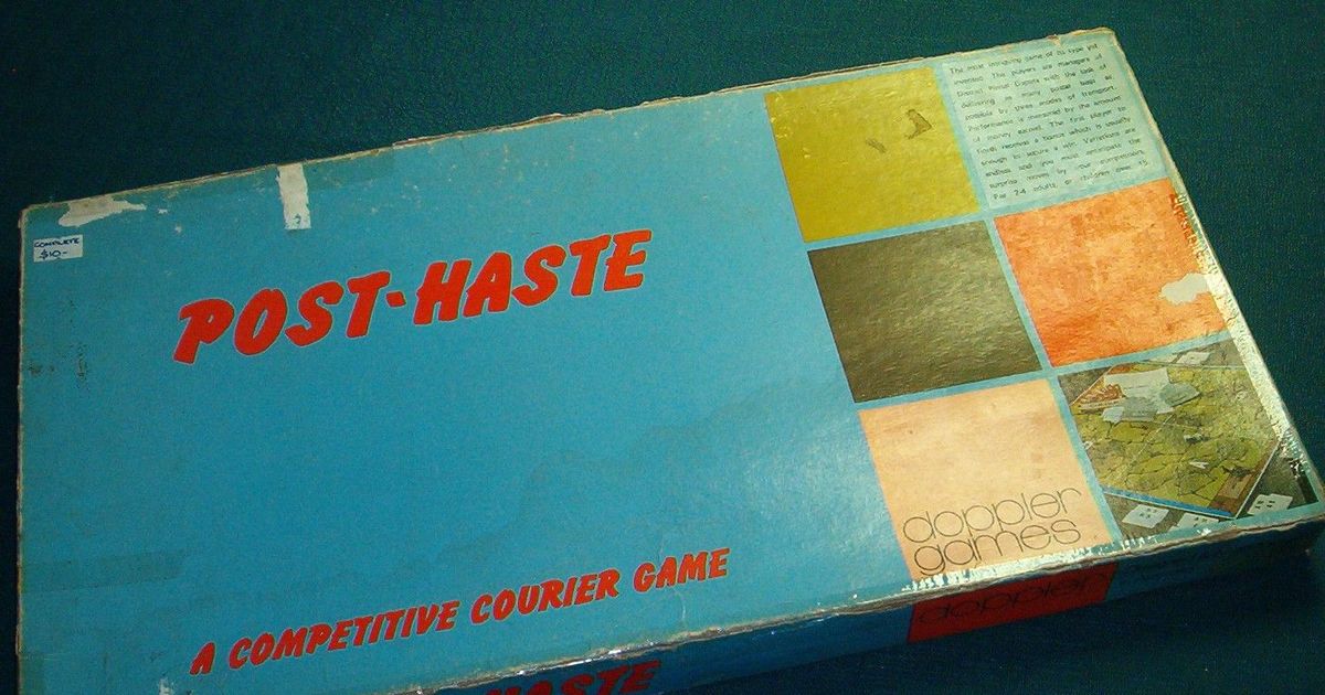PostHaste Board Game BoardGameGeek