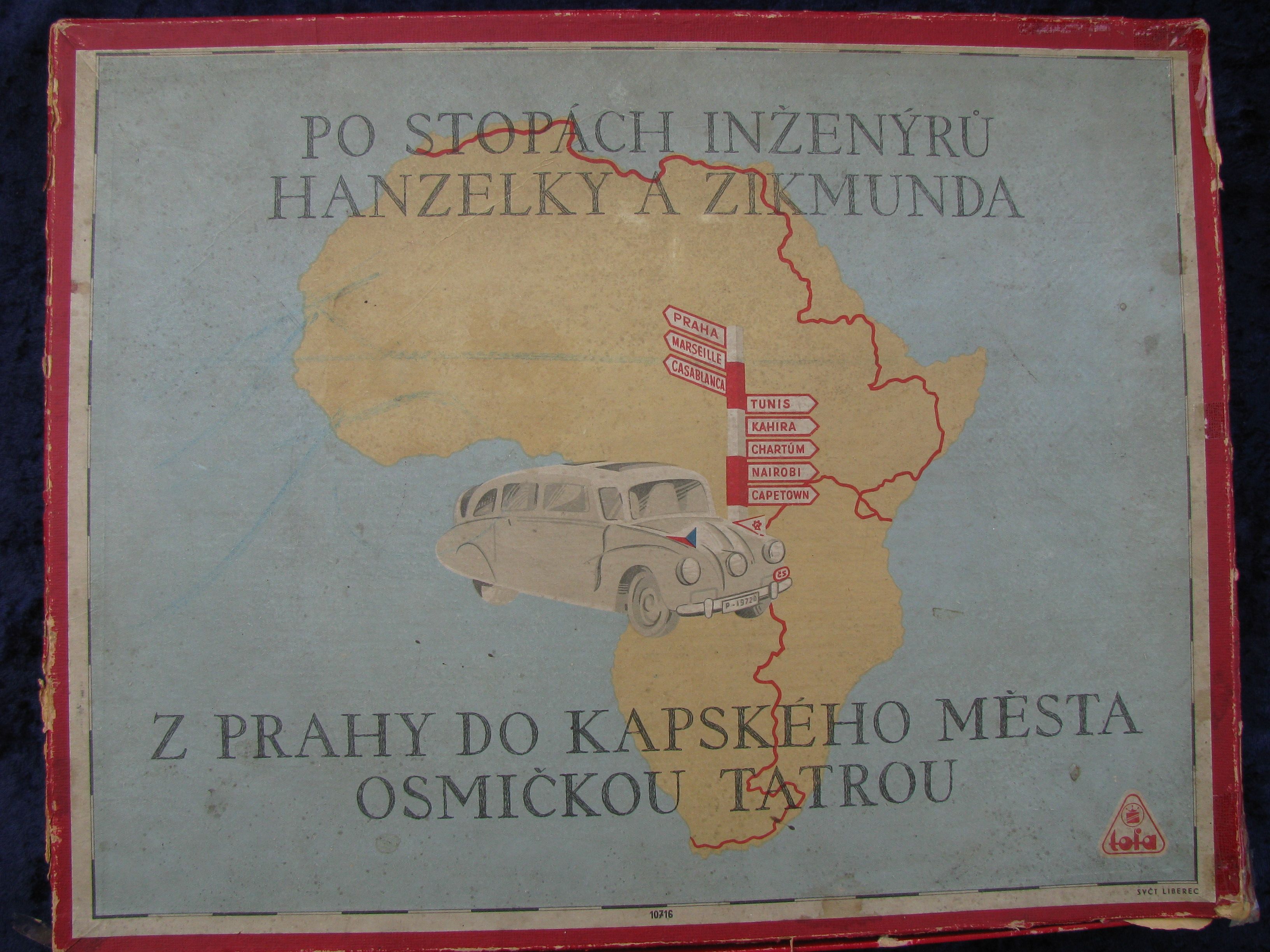 Po Stopach Izenyru Hanzelky a Zykmunda z Prahy do Kapskeho  mesta Osmickou Tatrou