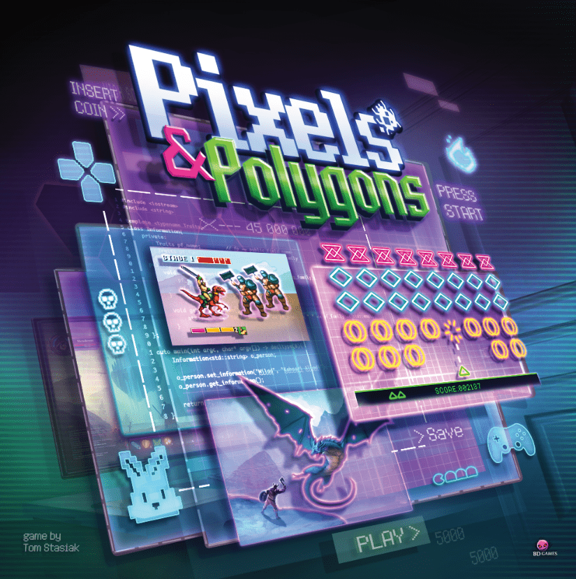 Pixels and Polygons box art