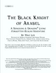 RPG Item: CORM1-1: The Black Knight of Arabel