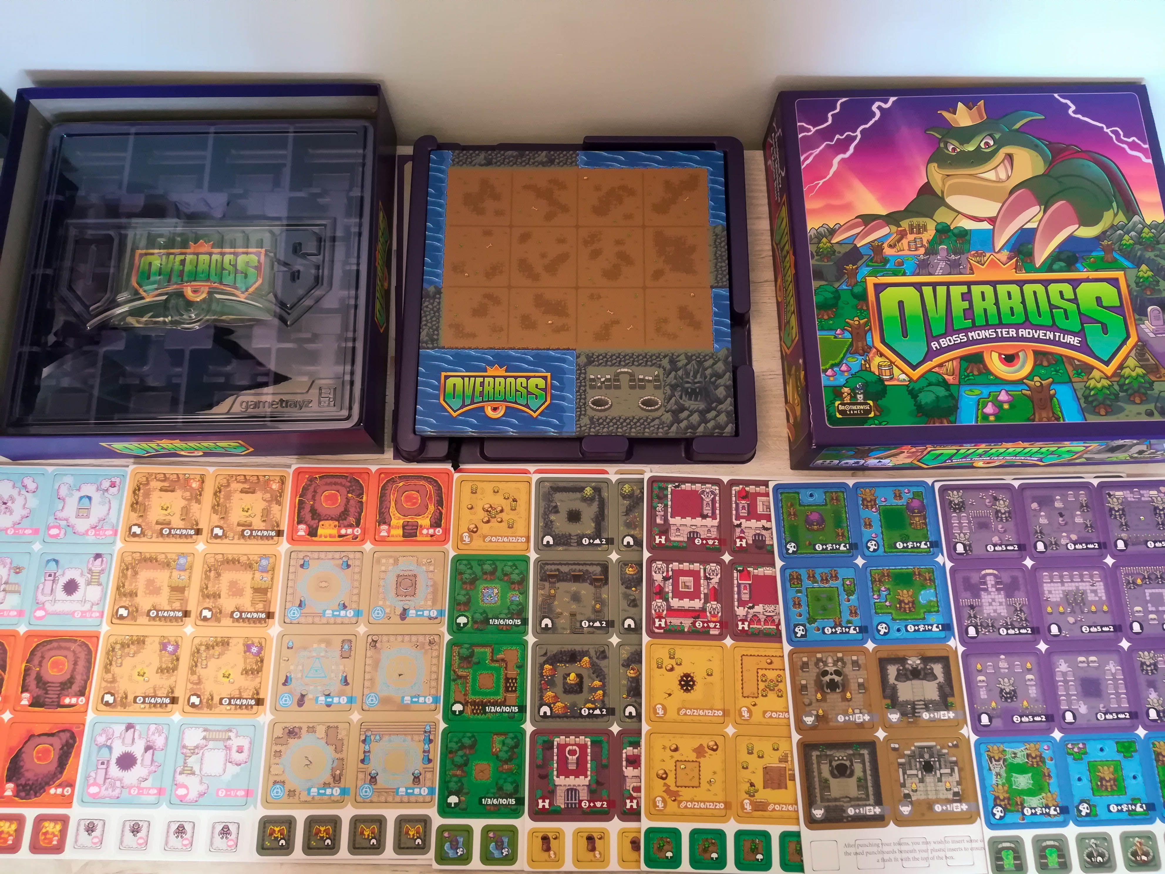 Overboss: A Boss Monster Adventure – What's Inside #2 | BoardGameGeek