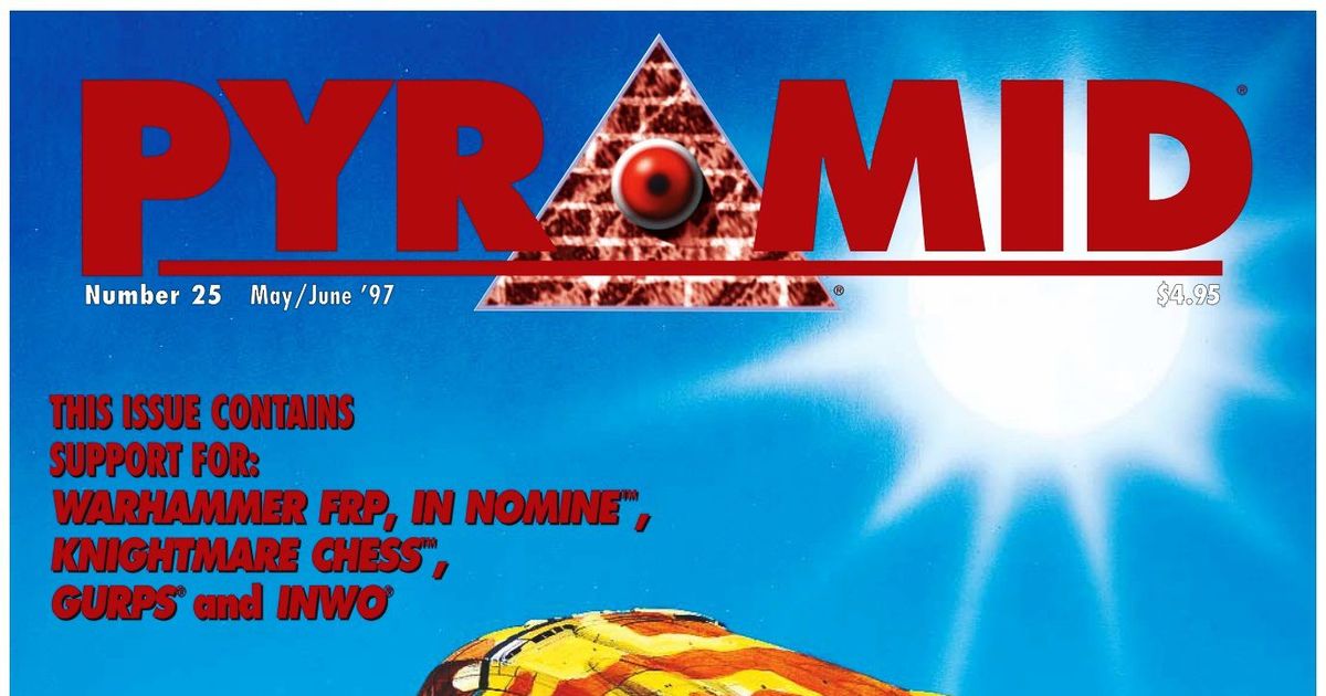Pyramid (Issue 25 - May 1997) | Issue | RPGGeek
