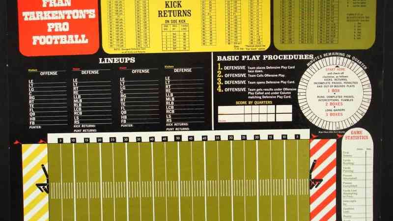 Fran Tarkenton's Pro Football