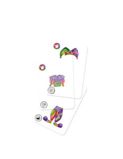 Tricky Treats: Jester Costume Cards