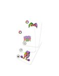Tricky Treats: Jester Costume Cards