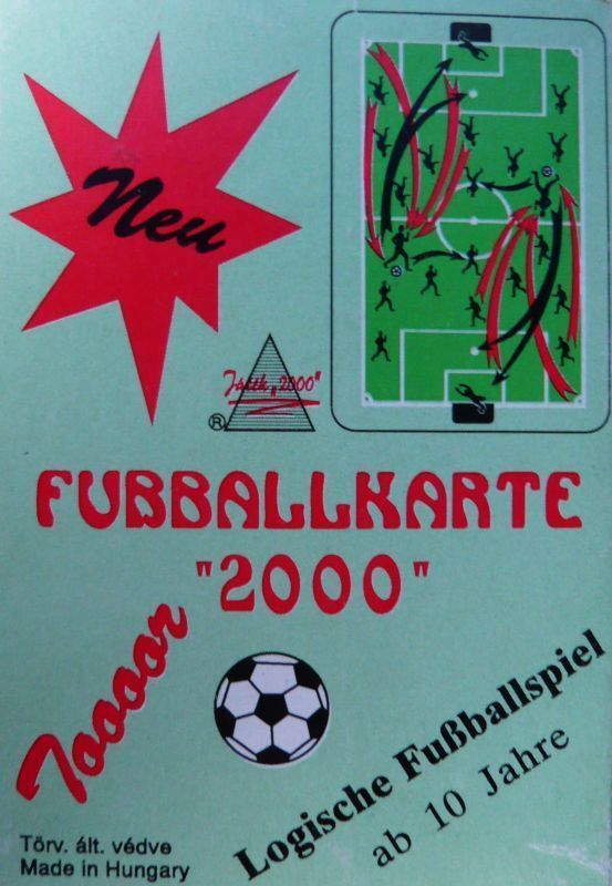 Futballkártya "2000"