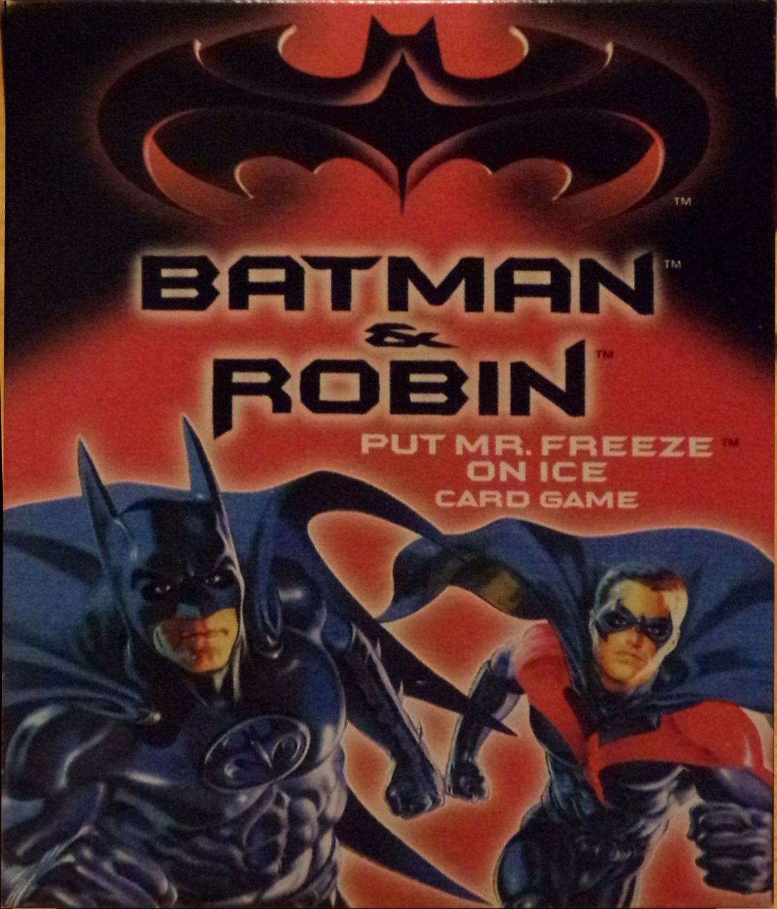 Batman & Robin: Put Mr. Freeze on Ice Card Game cover