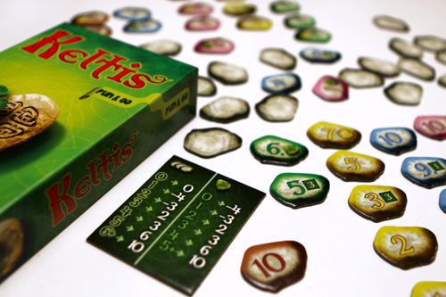 Board Game: Keltis: Der Weg der Steine Mitbringspiel