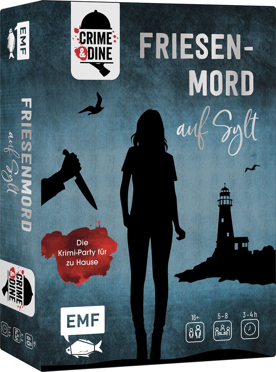 Crime & Dine: Das Krimi-Dinner-Set – Friesenmord auf Sylt