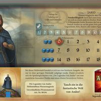 Die Legenden von Andor: Wassermagierin Heldentableau