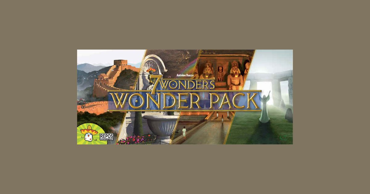 7 Wonders Wonder Pack Expansion SEALED UNOPENED FREE SHIPPING 