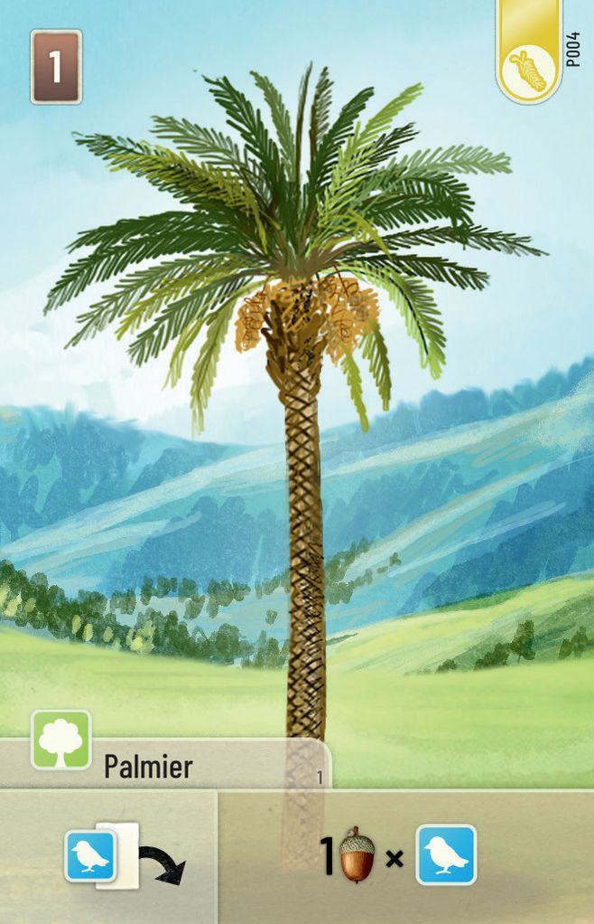 Forêt Mixte: Palmier Promo Card