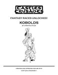 RPG Item: Fantasy Races Unlocked! Kobolds