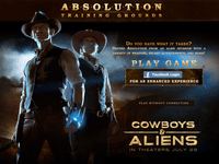 Video Game: Cowboys & Aliens: Absolution Training Grounds