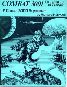 Combat 3001 (or A Fist Full of Credits): A Combat 3000 Supplement Cover Artwork