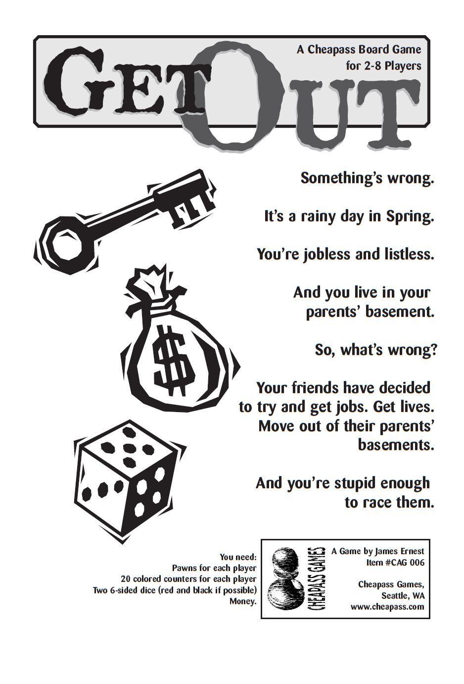 Boîte du jeu Get Out
