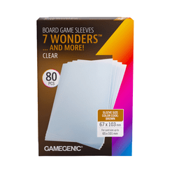 7 wonders card sleeves Ryker so the only thing changing over time is your city’s architecture – your cards’ vibrant artwork and icons remain unfaded and clear 