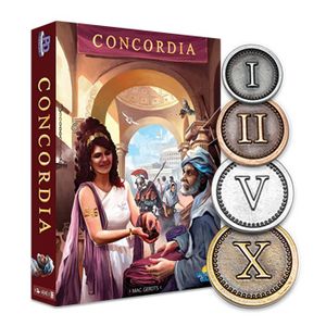 Concordia: Moedas & Co. Metal Coins