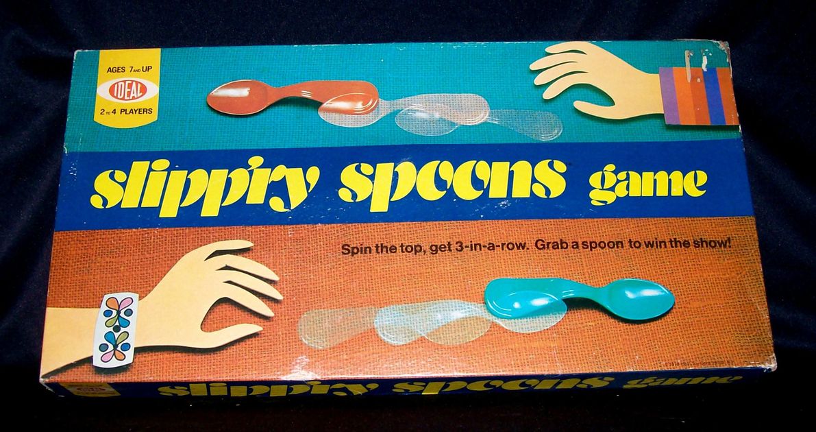 Slipp'ry Spoons Game Board Game BoardGameGeek