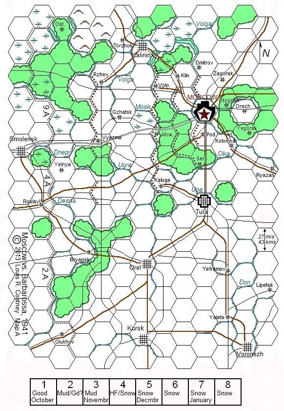 Moscow vs. Barbarossa, 1941
