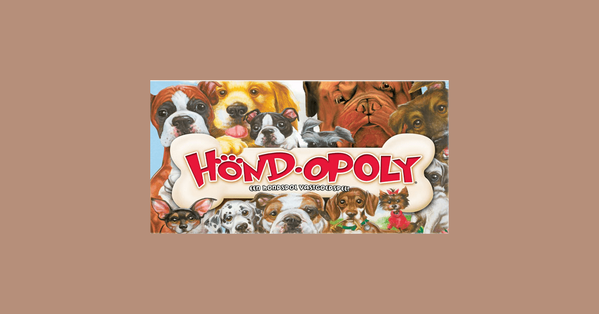 daarna Ontrouw hobby Hond-opoly | Board Game | BoardGameGeek
