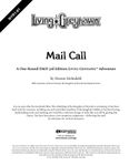 RPG Item: NYR1-01: Mail Call