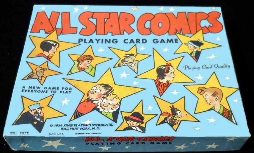 All Star Comics Card Game doboz
