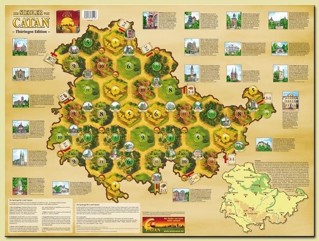 Die Siedler von Catan: Thüringen Edition