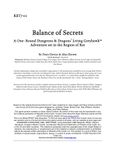 RPG Item: KET7-01: Balance of Secrets