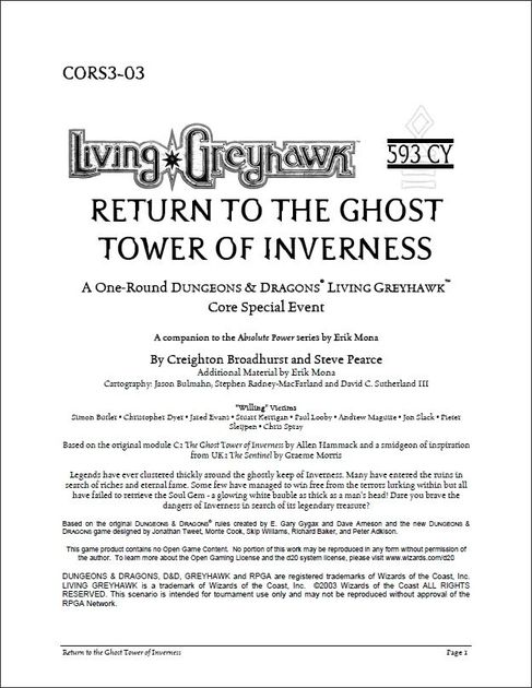 cors3-03 return to the ghost tower of inverness