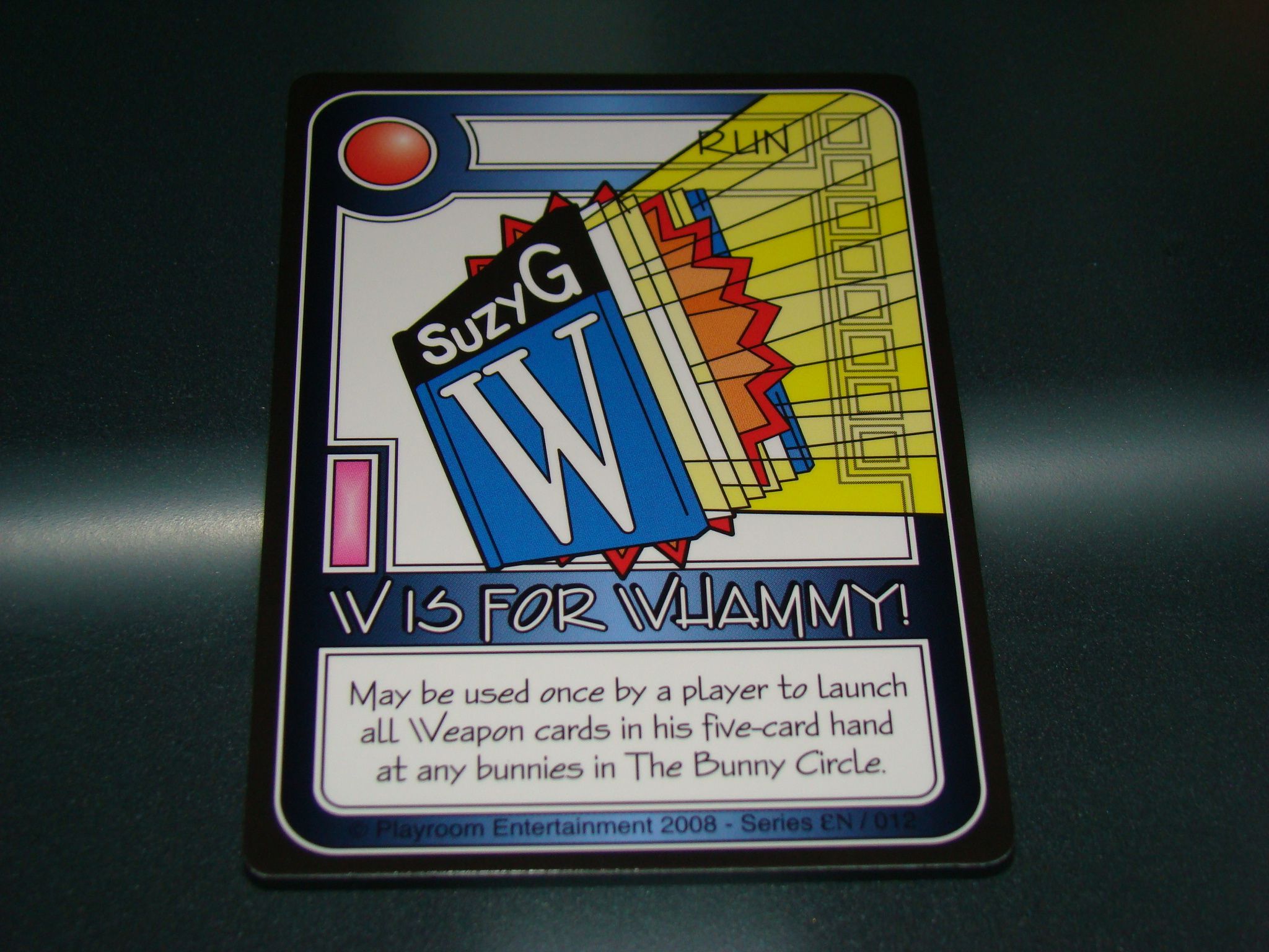 Killer Bunnies and the Quest for the Magic Carrot: W Is For Whammy! Promo Card