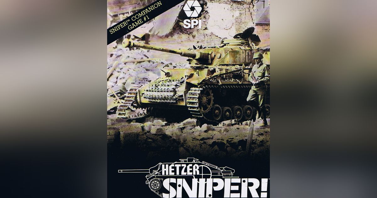 Hetzer Sniper!: Sniper Companion Game #1 | Board Game 