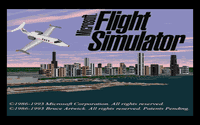 Video Game: Microsoft Flight Simulator 5.0