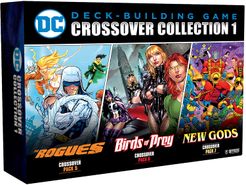 dc deck building game oversized cards sleeves DC Comics Deck-Building Game Travel Box (Batman Edition) main image 1