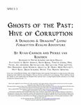 RPG Item: SPEC1-3: Ghosts of the Past: Hive of Corruption