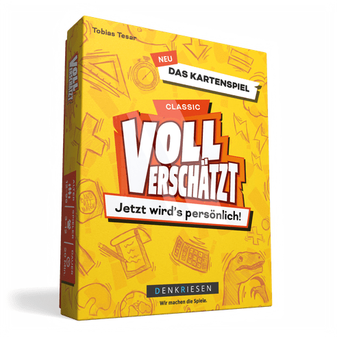 Voll verschätzt! Das Kartenspiel
