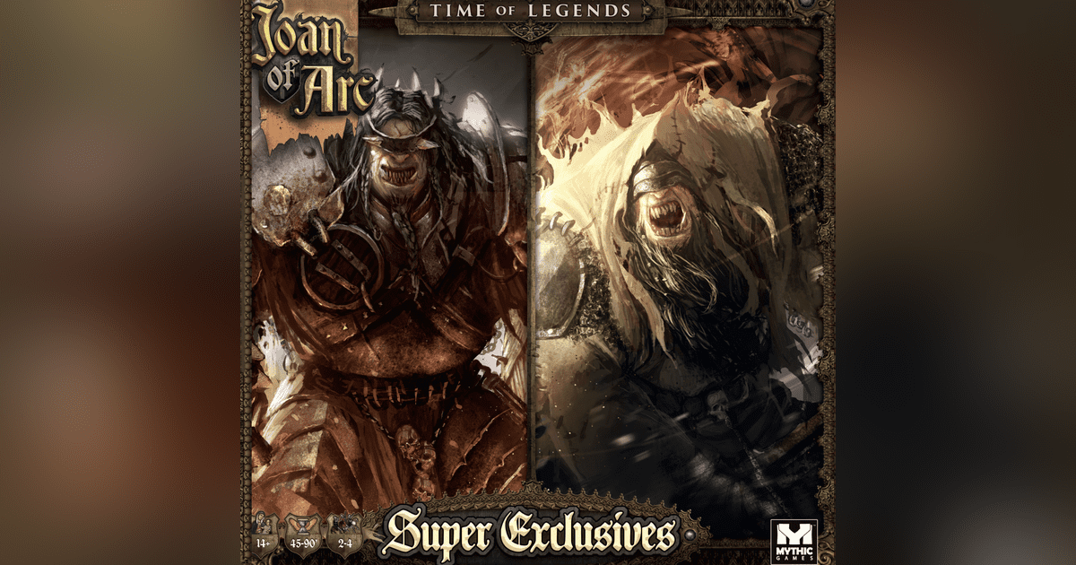 10 Jetons Fire (feu) Pour Time Of Legends: Joan Of Arc - Occasion