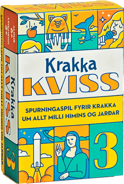 Krakkakviss 3 cover art