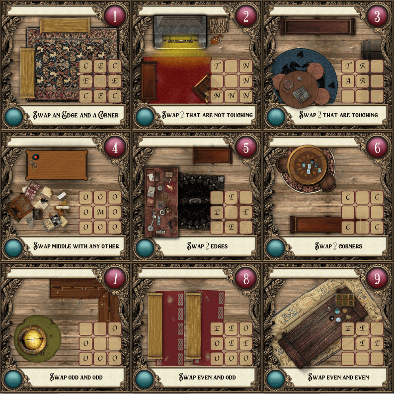 Solitaire Spellbook Swappings