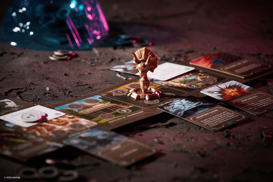 Marvel Villainous: Infinite Power, Ravensburger, 2020 — Killmonger figure (image provided by the publisher)