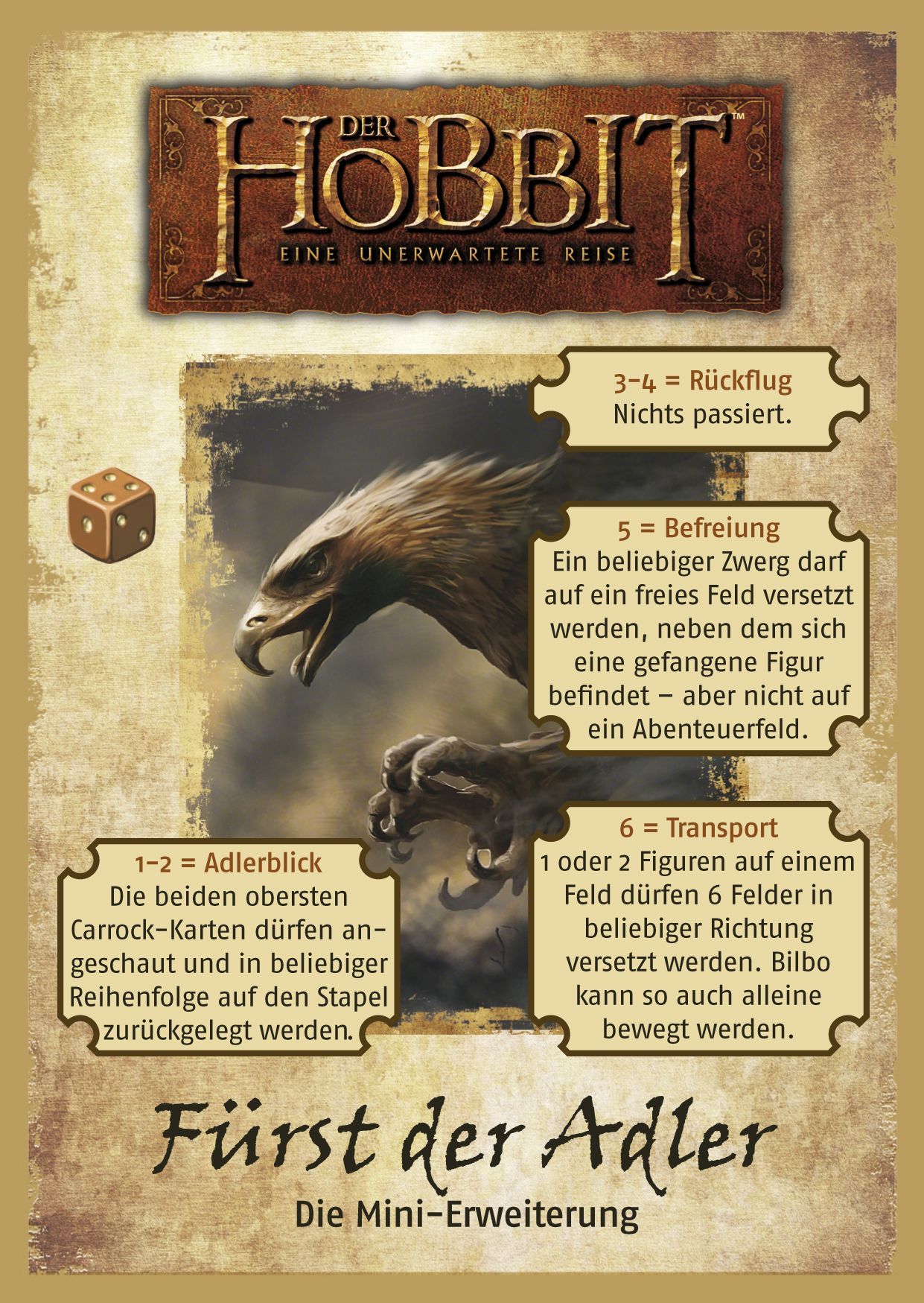 Der Hobbit: Eine unerwartete Reise: Fürst der Adler – Die Mini-Erweiterung