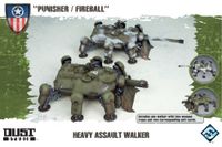 Dust Tactics: Heavy Assault Walker – "Punisher / Fireball"