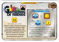 Terraforming Mars: Gathering of Friends Promo Card