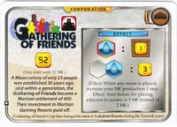 Board Game Accessory: Terraforming Mars: Gathering of Friends Promo Card