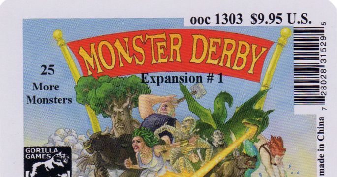 Monster Derby Expansion I | Board Game | BoardGameGeek