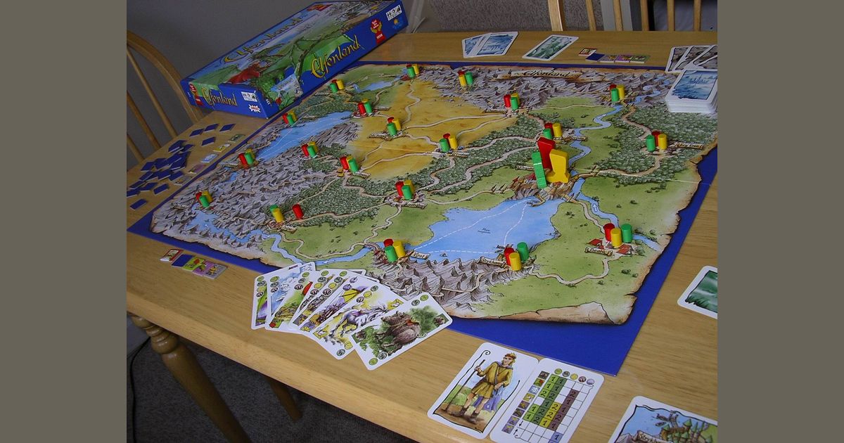 Настольные игры страны