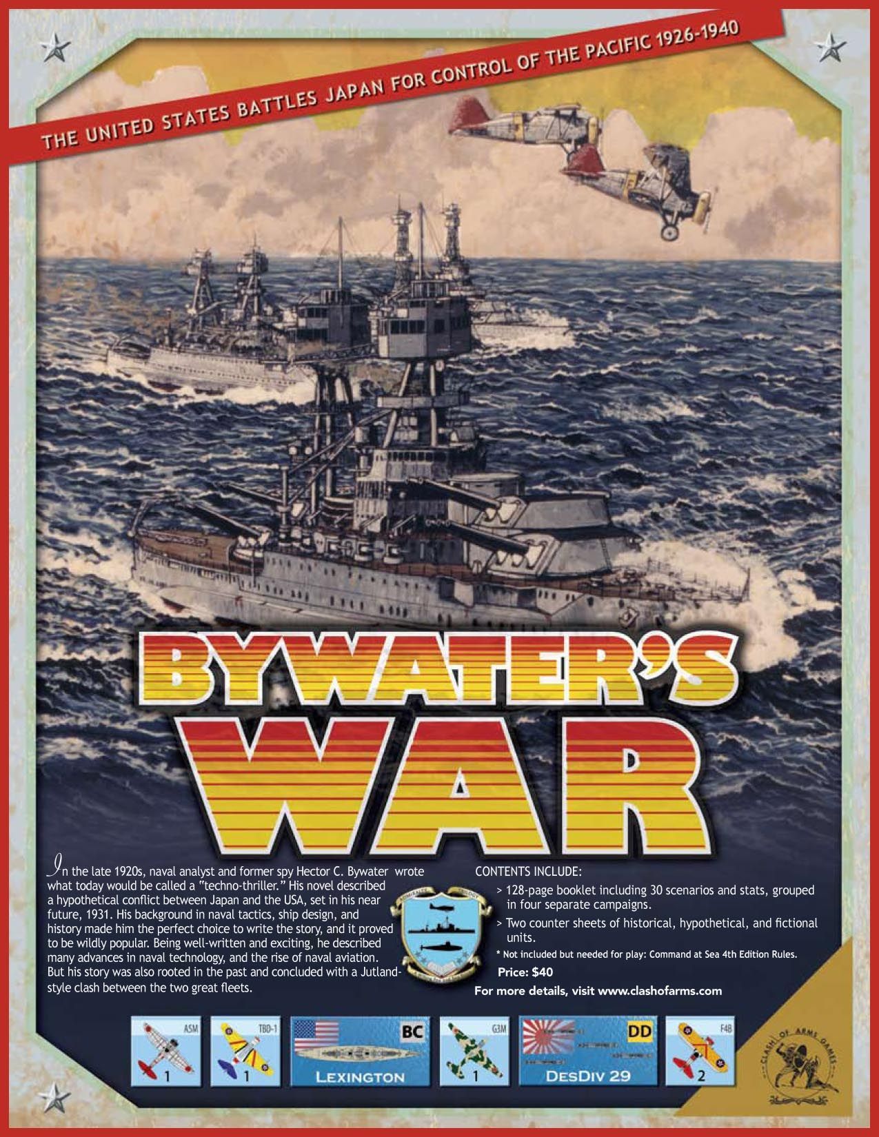 Bywater&#039;s War: The United States Battles Japan for Control of the Pacific 1926-1940